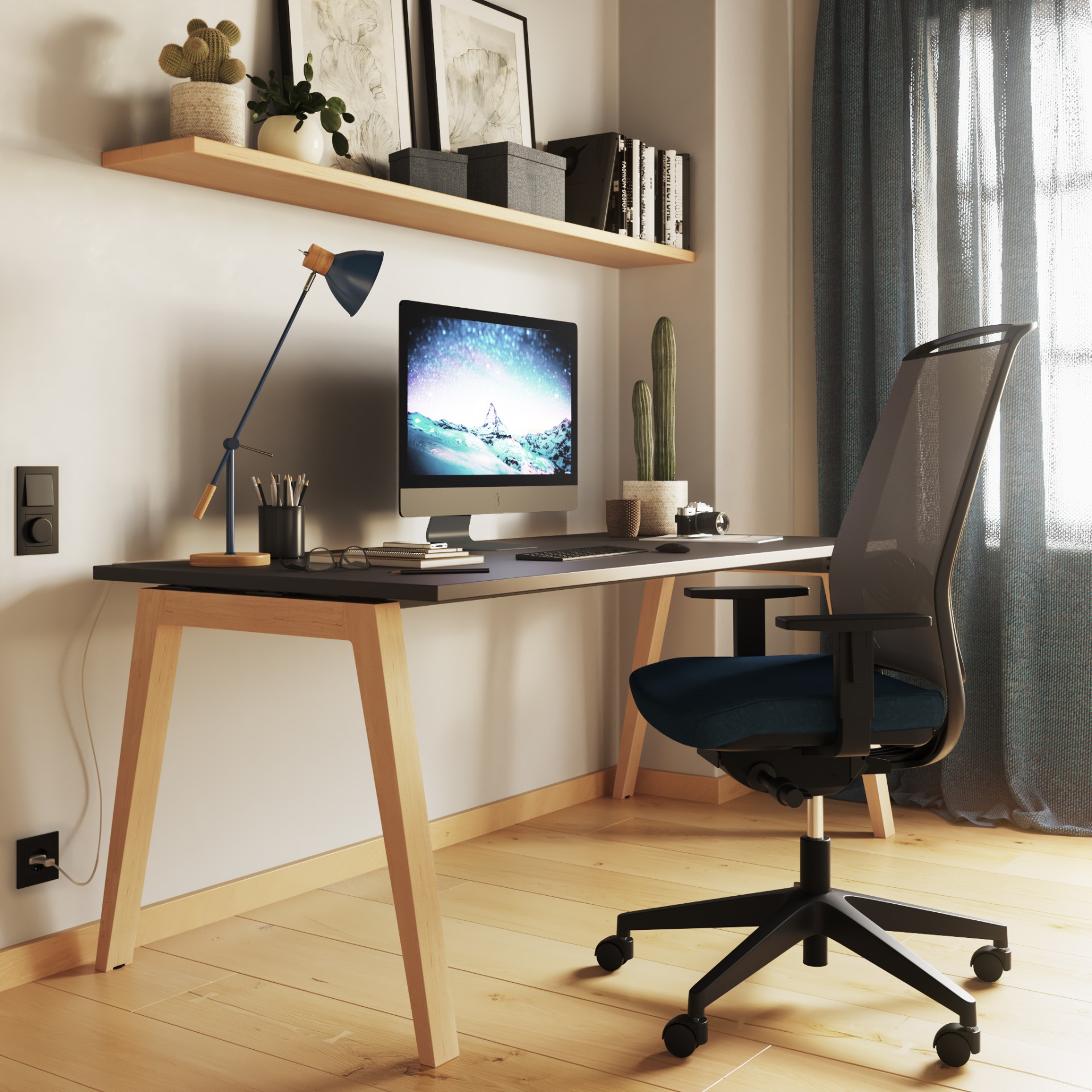 Imagen-Mobiliario de oficina para Despacho en casa-860